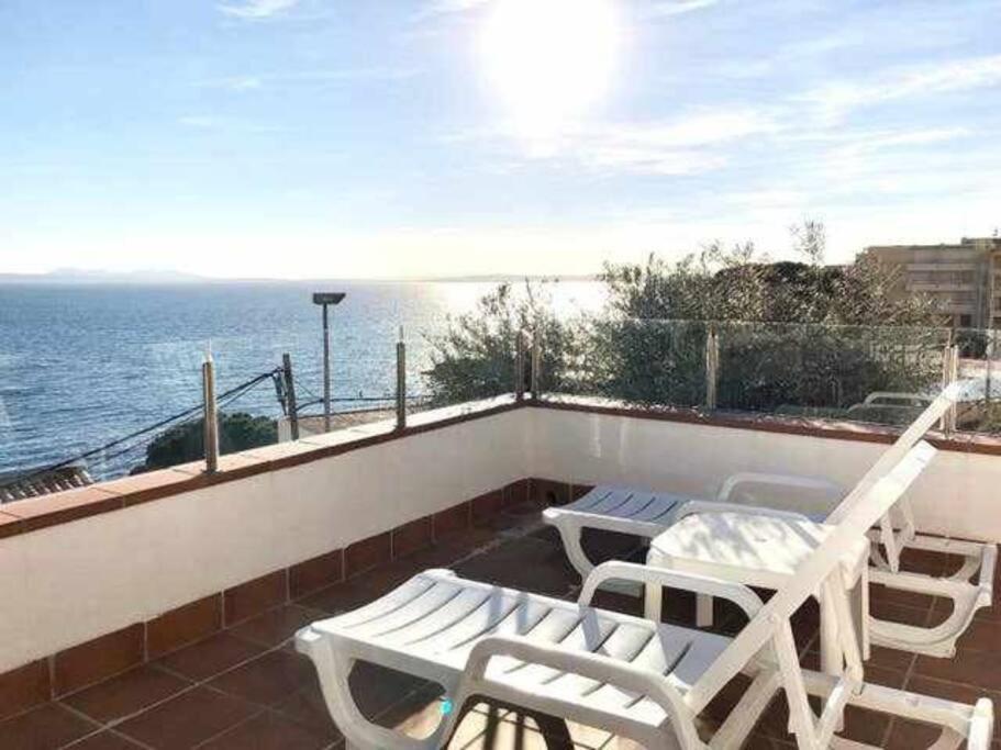Ferienwohnung Atico Almadrava Roses Exterior foto